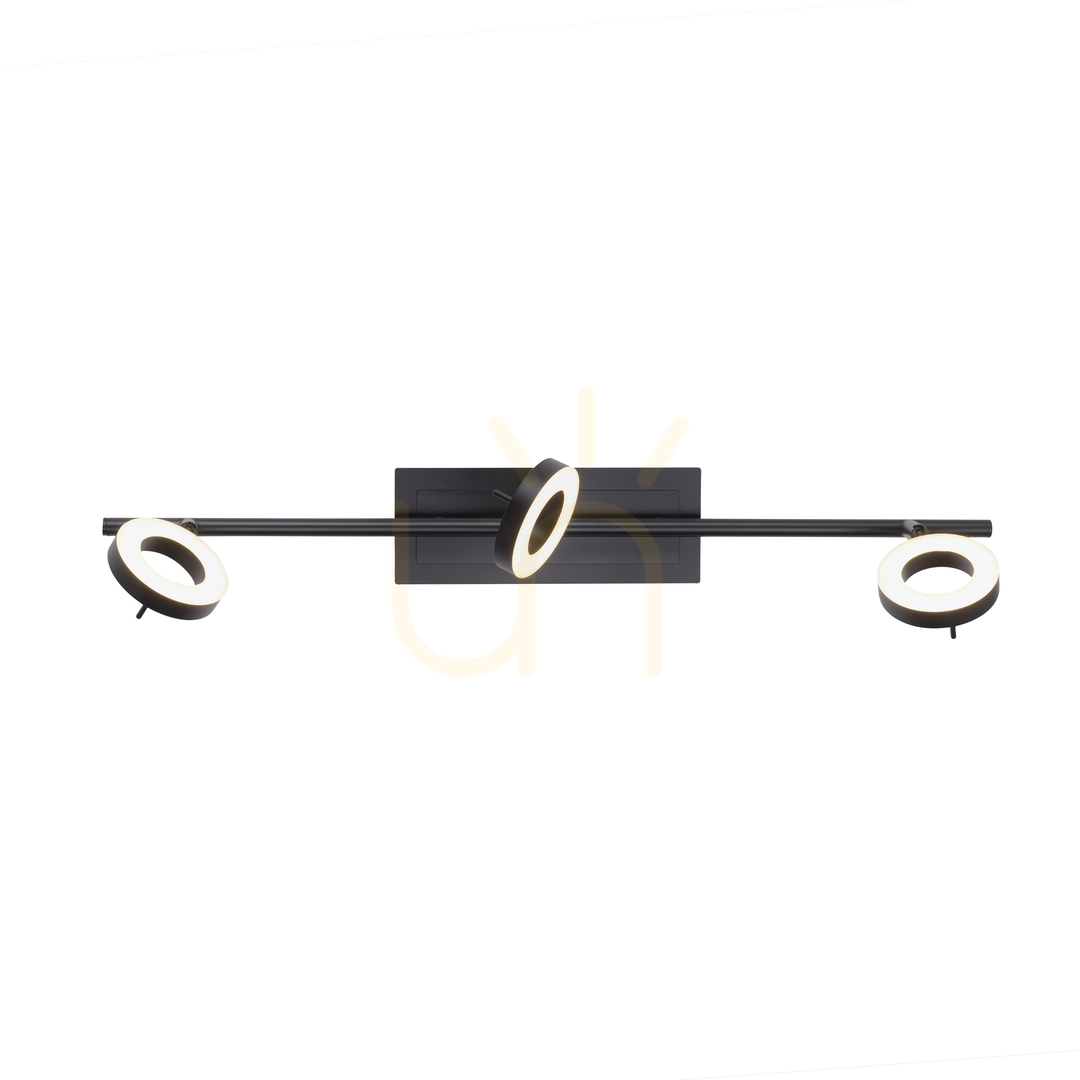 Display SILEDA plafond 6785-13 Black 3xLED SILEDA plafond 6785-13 Black 3xLED