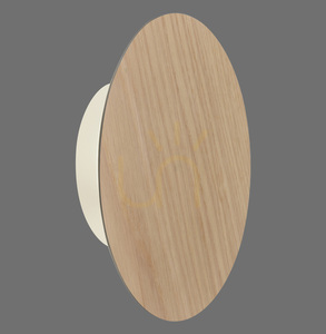 AKKU-PUNTUA wall lamp 8152-79 Wood 1xLED small 0