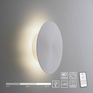 AKKU-PUNTUA wall lamp 8152-95 Silver 1xLED small 13