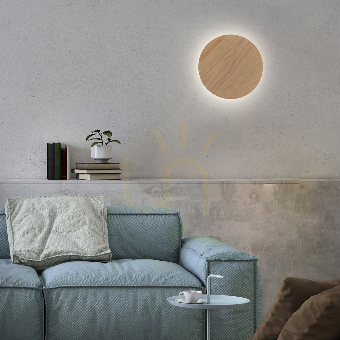 View AKKU-PUNTUA wall lamp 8153-79 Wood 1xLED AKKU-PUNTUA wall lamp 8153-79 Wood 1xLED