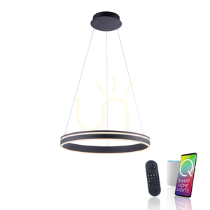 Q-VITO 8411-13 Anthracite 1xLED Pendant Lamp small 1