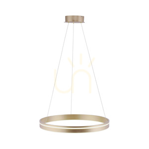 Paul Neuhaus Q-VITO 8411-60 LED pendant light, matt brass, Ø 59 cm 6 Paul Neuhaus Q-VITO 8411-60 LED pendant light, matt brass, Ø 59 cm small 6
