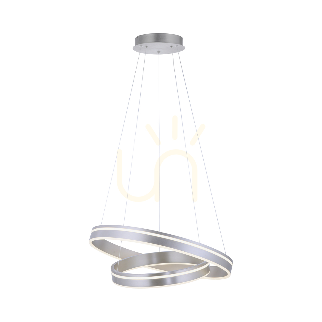 Check Q-VITO Pendant Lamp 8420-55 Silver 2xLED Q-VITO Pendant Lamp 8420-55 Silver 2xLED