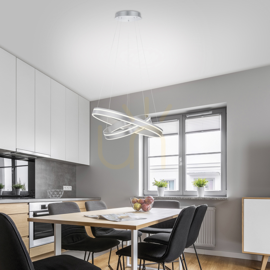 Preview Q-VITO Pendant Lamp 8420-55 Silver 2xLED Q-VITO Pendant Lamp 8420-55 Silver 2xLED