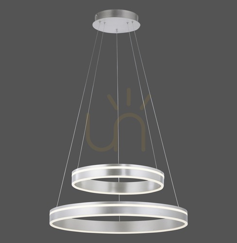 Check Q-VITO Pendant Lamp 8420-55 Silver 2xLED