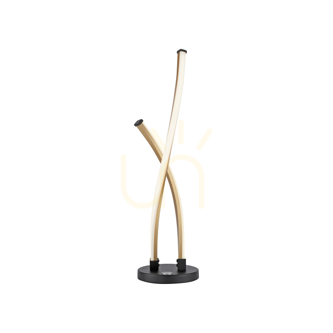 View POLINA Table Lamp 9141-18 Gold 1xLED POLINA Table Lamp 9141-18 Gold 1xLED