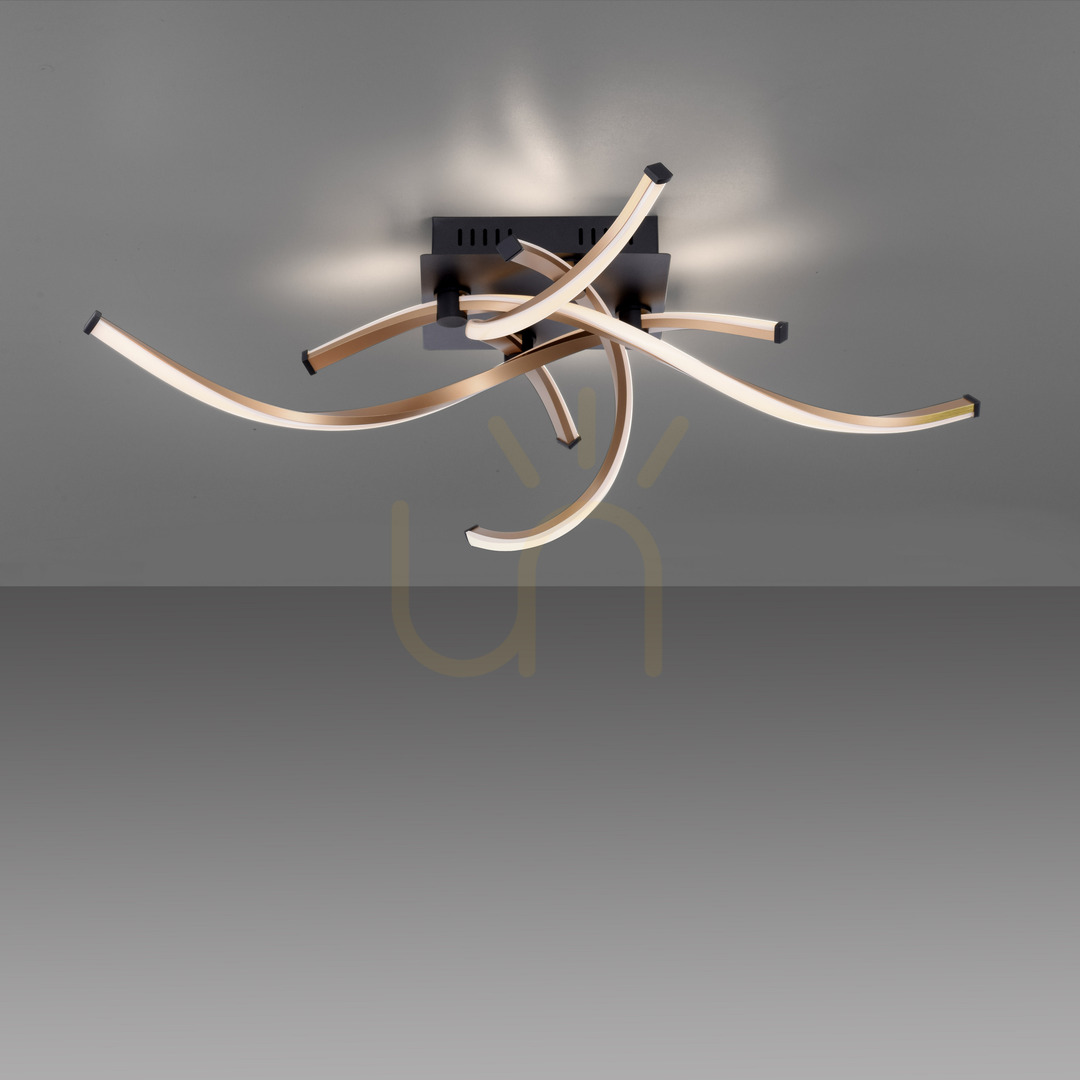 Check POLINA Plafond 9144-18 Black 4xLED POLINA Plafond 9144-18 Black 4xLED