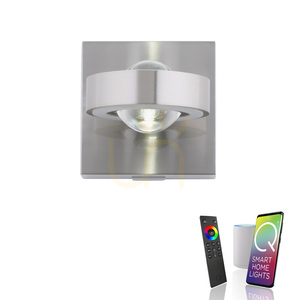 Q-MIA wall lamp 9185-55 Silver 4xLED small 1