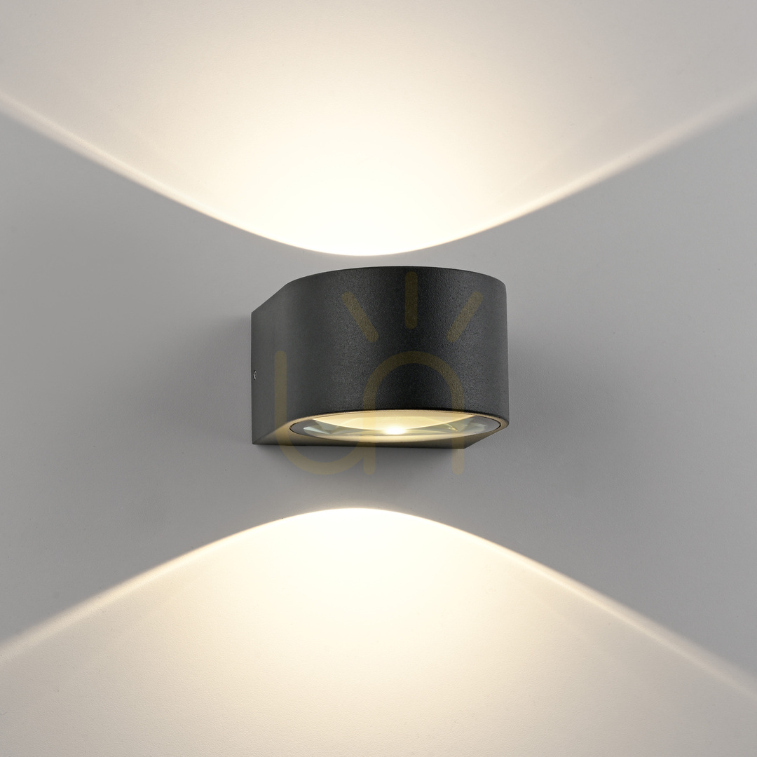 Show Wall lamp CARLA 9460-13 Anthracite 2xLED Wall lamp CARLA 9460-13 Anthracite 2xLED