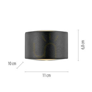 Wall lamp CARLA 9460-13 Anthracite 2xLED 7 Wall lamp CARLA 9460-13 Anthracite 2xLED small 7