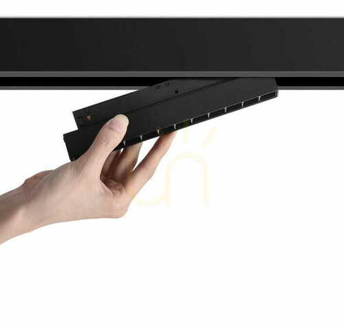 Check Zuma Line 11122 linear LED light for magnetic track system, black, 12 W, 21.9 cm