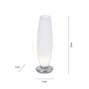 TYRA Table Lamp 4027-55 Silver 1xG9 small 7
