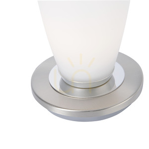 TYRA Table Lamp 4027-55 Silver 1xG9 small 8