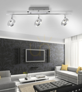 SILEDA plafond 6785-96 Silver 3xLED 2 SILEDA plafond 6785-96 Silver 3xLED small 2