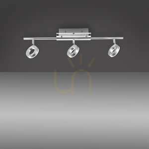 SILEDA plafond 6785-96 Silver 3xLED 4 SILEDA plafond 6785-96 Silver 3xLED small 4