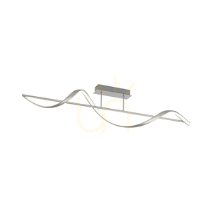 Q-SWING Plafond 6385-55 Silver 1xLED small 7