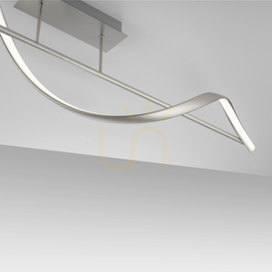Q-SWING Plafond 6385-55 Silver 1xLED small 9