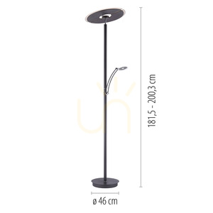 ARTUR Floor Lamp 673-13 Anthracite 1xLED 8 ARTUR Floor Lamp 673-13 Anthracite 1xLED small 8