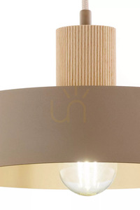 Sigma RIF WOOD Pendant Light Beige Natural Wood 41869 small 4
