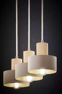 Sigma RIF WOOD 3 Pendant Light Beige Natural Wood 41872 small 5