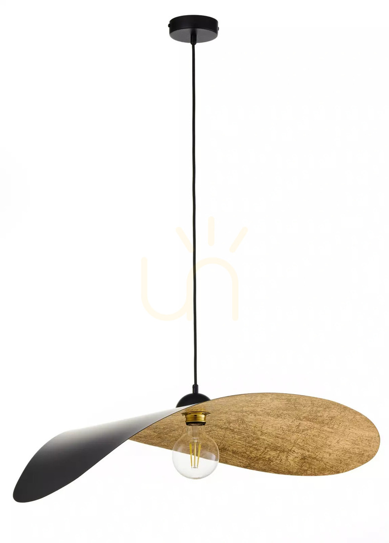 Pendant Light Sigma LEAF Black/Gold E27 15W 41918