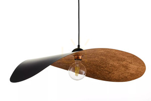 Sigma LEAF black/copper pendant lamp 41919 small 4