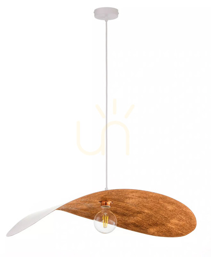 Check Pendant Light Sigma LEAF White/Copper E27 41922