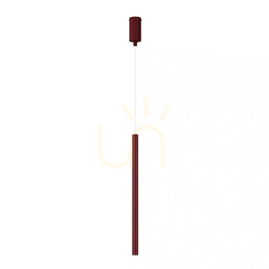 Pendant Light Sigma SOPEL 1 Maroon Steel G9 41827 small 0