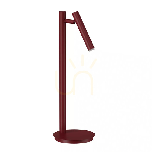 Check Office desk lamp Sigma SOPEL maroon G9 48 cm steel 41835