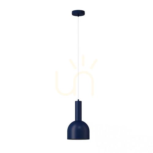 Check Pendant Light Sigma VITRUM Navy Blue Steel 17 cm E27 41599