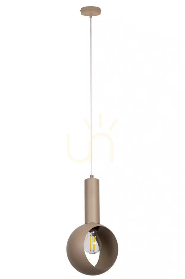 Pendelleuchte Sigma VITRUM Beige E27 Stahl 17 cm SKU 41550