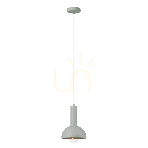 Check Pendant Light Sigma VITRUM Sage Steel E27 18 cm 41555
