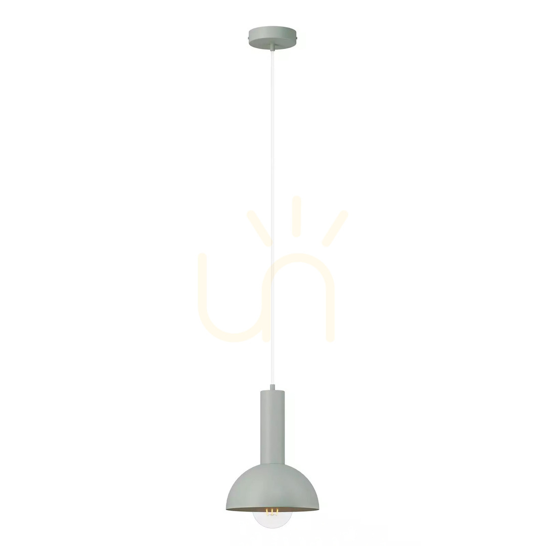 Pendelleuchte Sigma VITRUM Salbei 18 cm E27 Stahl 41555