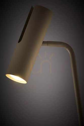 Check LEDA Floor Lamp Sigma Warm Beige Steel GU10 164 cm 41535