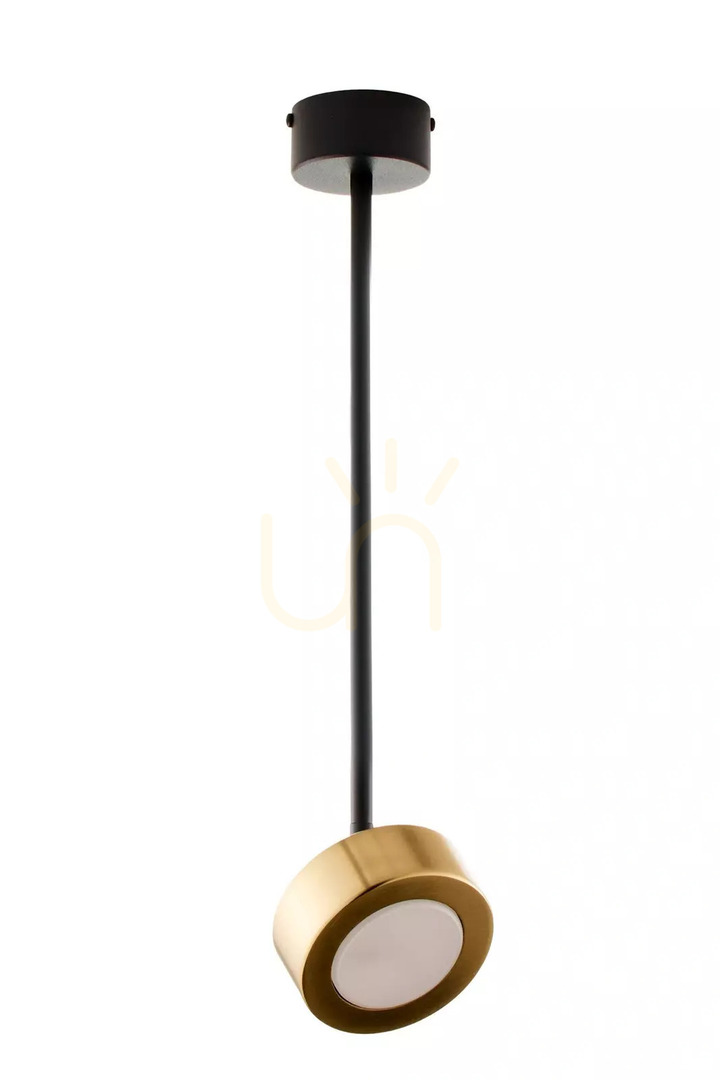 Pendelleuchte Sigma BAR 1 S schwarz/gold GX53 47 cm 41641