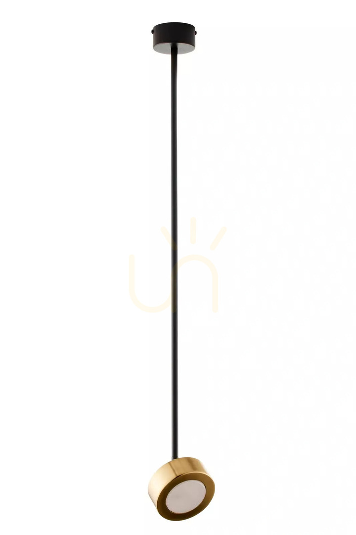 Pendelleuchte Sigma BAR 1 schwarz/gold GX53 82 cm 41643