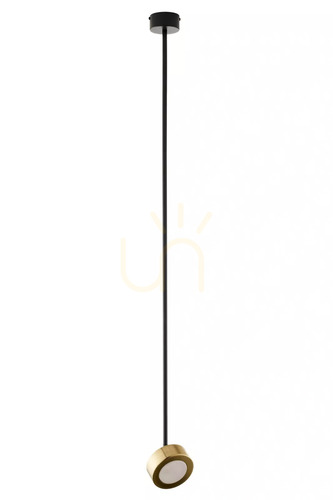 Check Sigma BAR Pendant Light Black Gold GX53 113 cm 41645