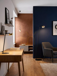 Sigma BAR Floor Lamp Black Gold 166 cm GX53 SKU 41711 small 1