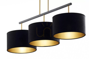 Sigma MARII 3-Light Pendant Lamp Black Gold 41836 small 4