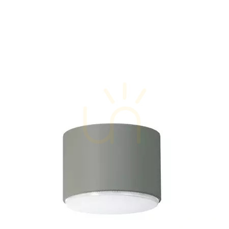 Plafond Sigma TUBO Sage GX53 12W 8 cm stal malowana 41525