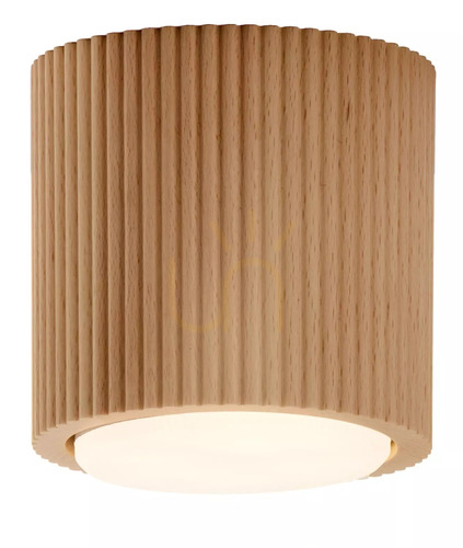 Check Plafond Sigma TUBO WOOD natural wood GX53 12W 9,5 cm 41671