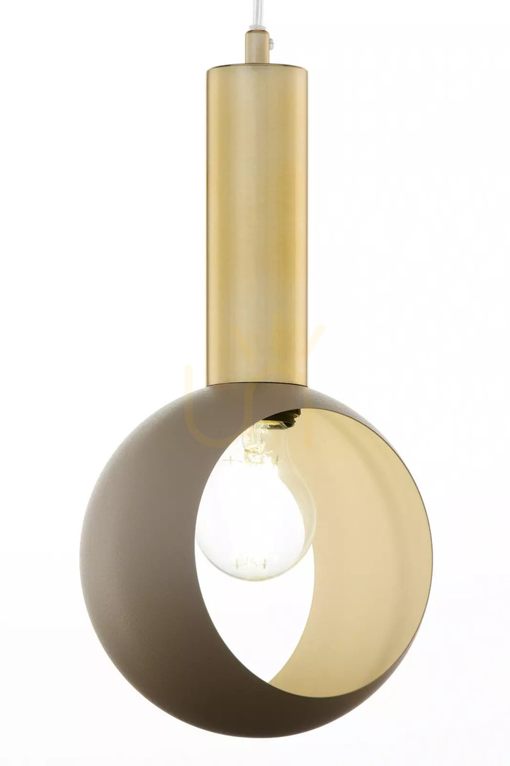 Pendant Light Sigma Vitrum Gold Warm Beige E27 41718