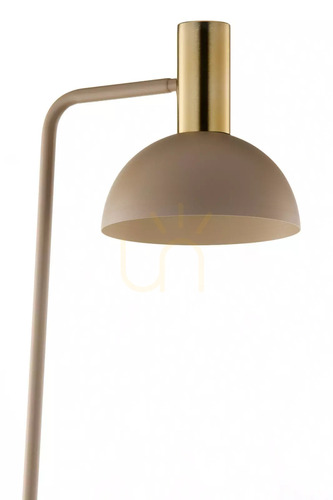Check Sigma VITRUM GOLD Floor Lamp Warm Beige Brushed Brass 41721