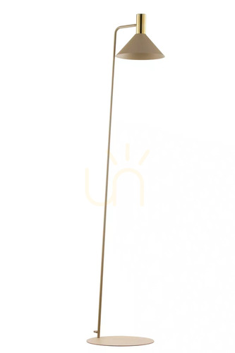 Check Floor Lamp Sigma Vitrum Gold Warm Beige E27 168 cm 41726