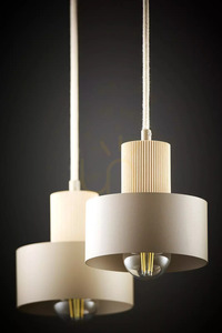 Sigma RIF WOOD 2 pendant light warm beige natural wood 41871 small 5
