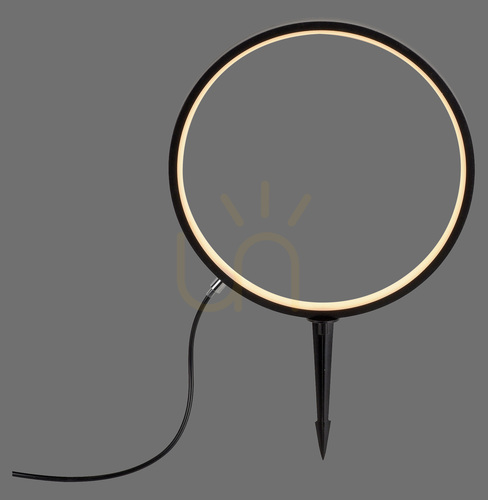 Check ZIRKULU Garden Lamp 19510-18 Black 1xLED