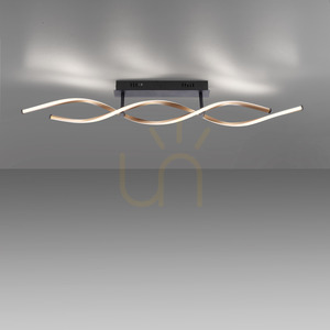 POLINA Plafond 9143-18 Black 2xLED 5 POLINA Plafond 9143-18 Black 2xLED small 5