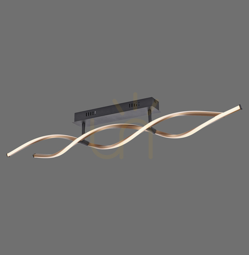 Check POLINA Plafond 9143-18 Black 2xLED