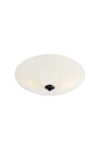 Check Markslojd ZIA plafond 2-punkts vit glas 36 cm 109129