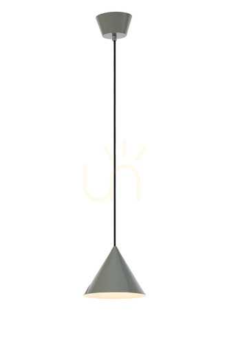 Check Pendant Light Markslojd Tip 1L Grey Iron 19 cm 109164